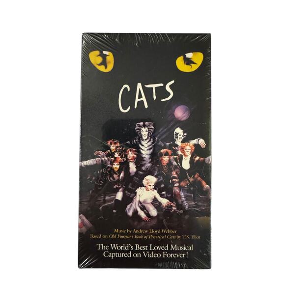 Cats the Musical VHS Featuring Elaine Paige 1998 New Sealed - Picture 2 of 4